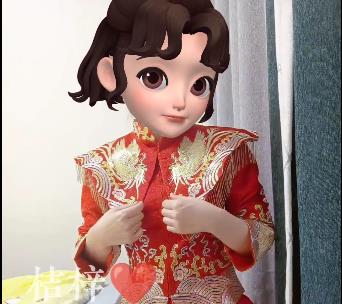 炸裂新手桔梓自拍传统婚服道具图集，某音小孩子商场户外视频