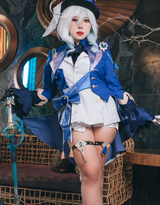 二次元百度盘劲爆芙宁娜Cos鉴赏合集1V41P466M，少女身体解压密码下载