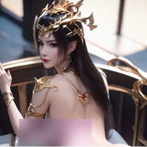 390M辣眼睛精选墨迹美杜莎图片集157P